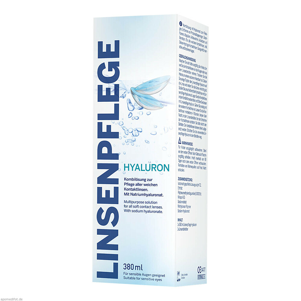 Linsenpflege Hyaluron