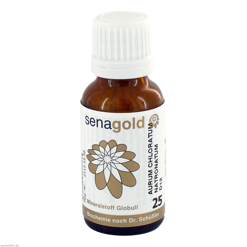 Biochemie Senagold Nr. 25 Aurum chlor. natr. D12