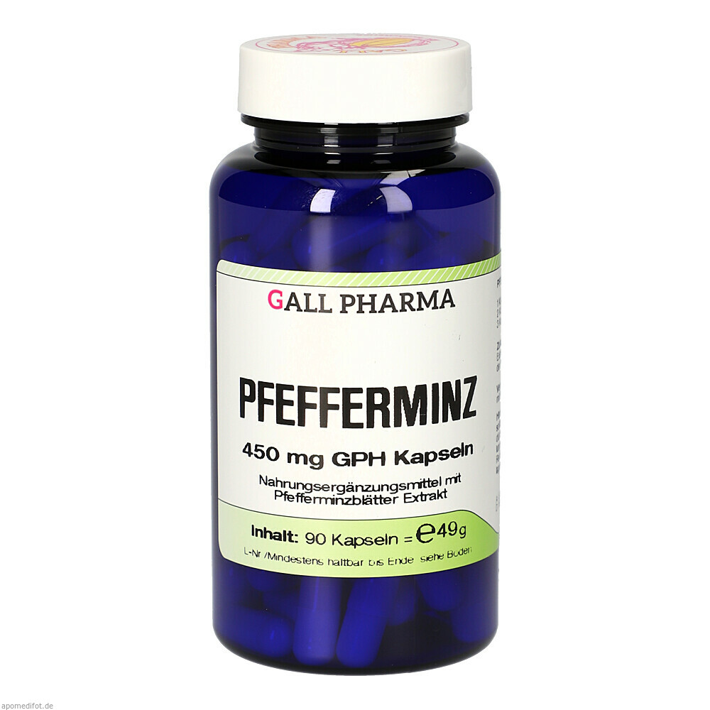 Pfefferminz 450mg GPH Kapseln