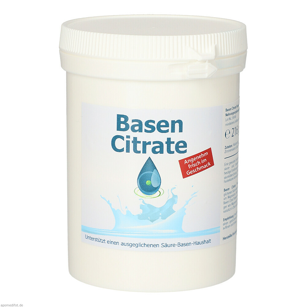 Basen Citrate Pulver