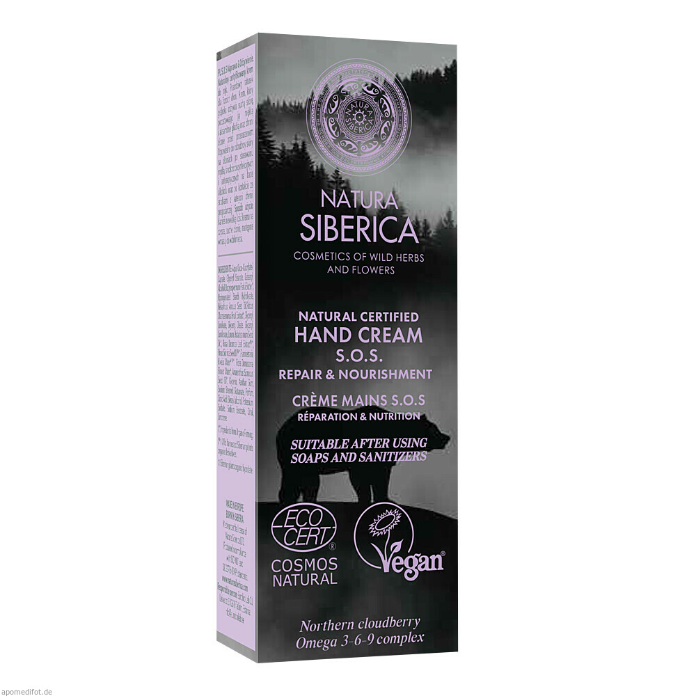 Natura Siberica Winter-Handcreme S.O.S.