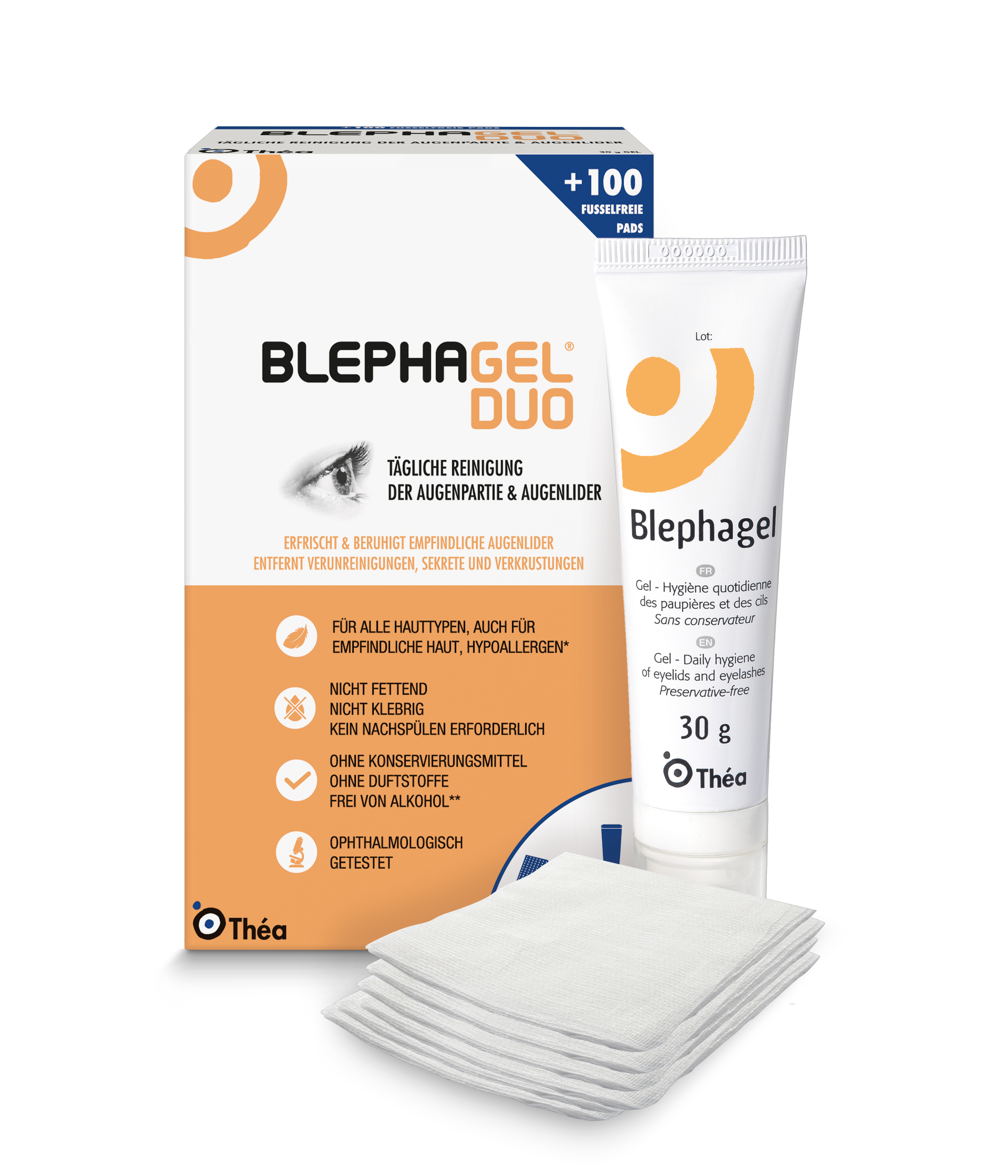 Blephagel Duo 30g + Pads