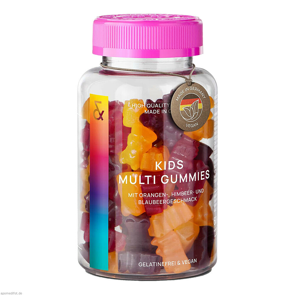 KIDS MULTI GUMMIES Multivitamin + VitD für Kinder