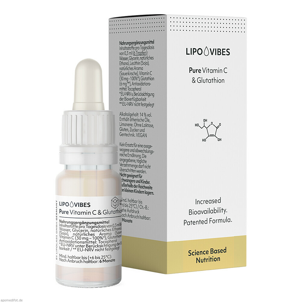 LipoVibes Pure Vitamin C & Glutathion