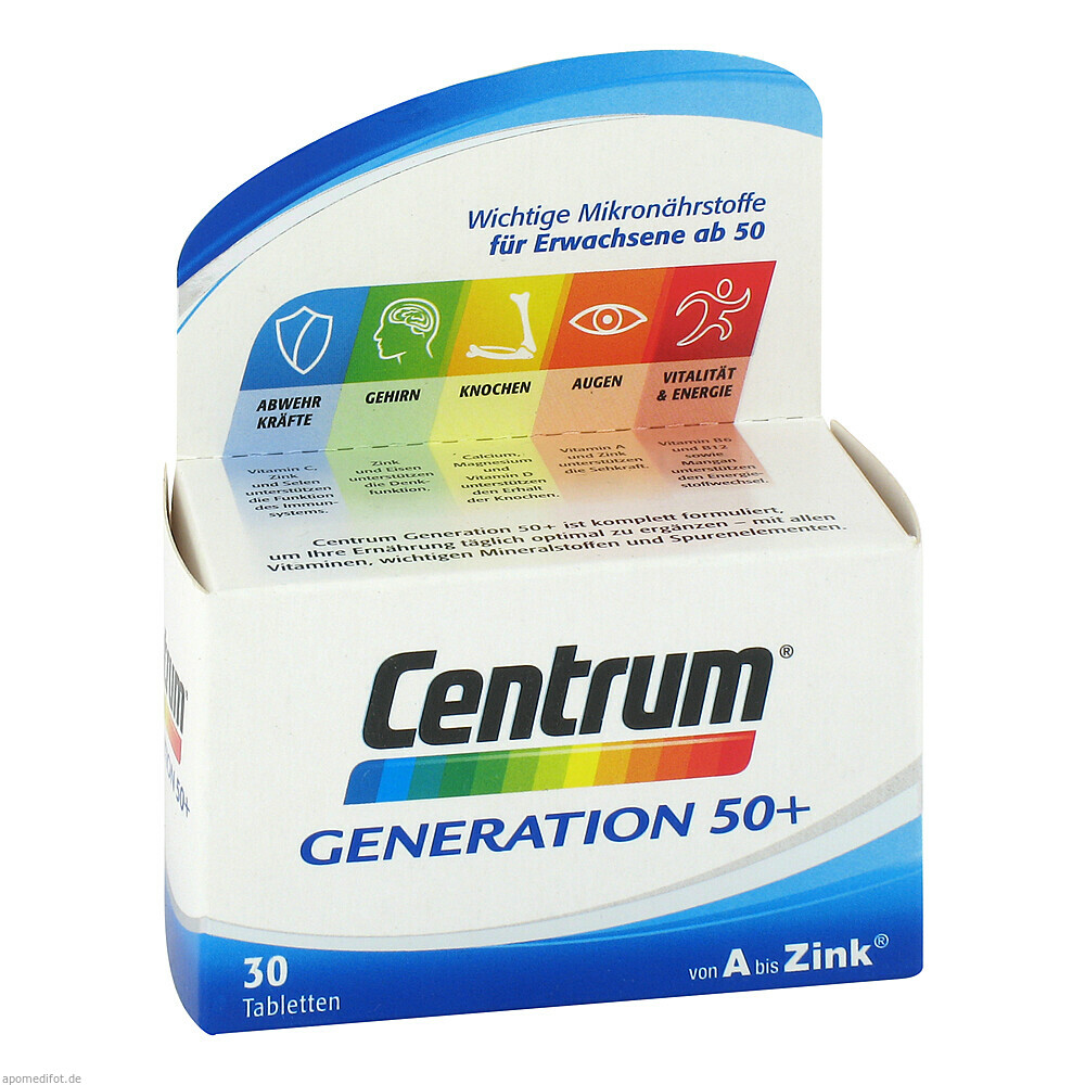 CENTRUM Generation 50 + A-Zink