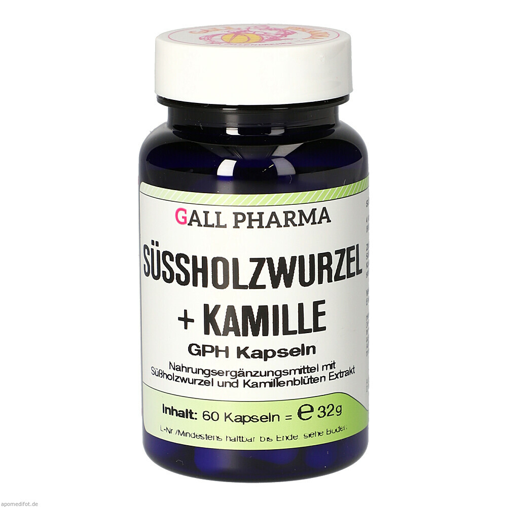 Süssholzwurzel+Kamille GPH Kapseln
