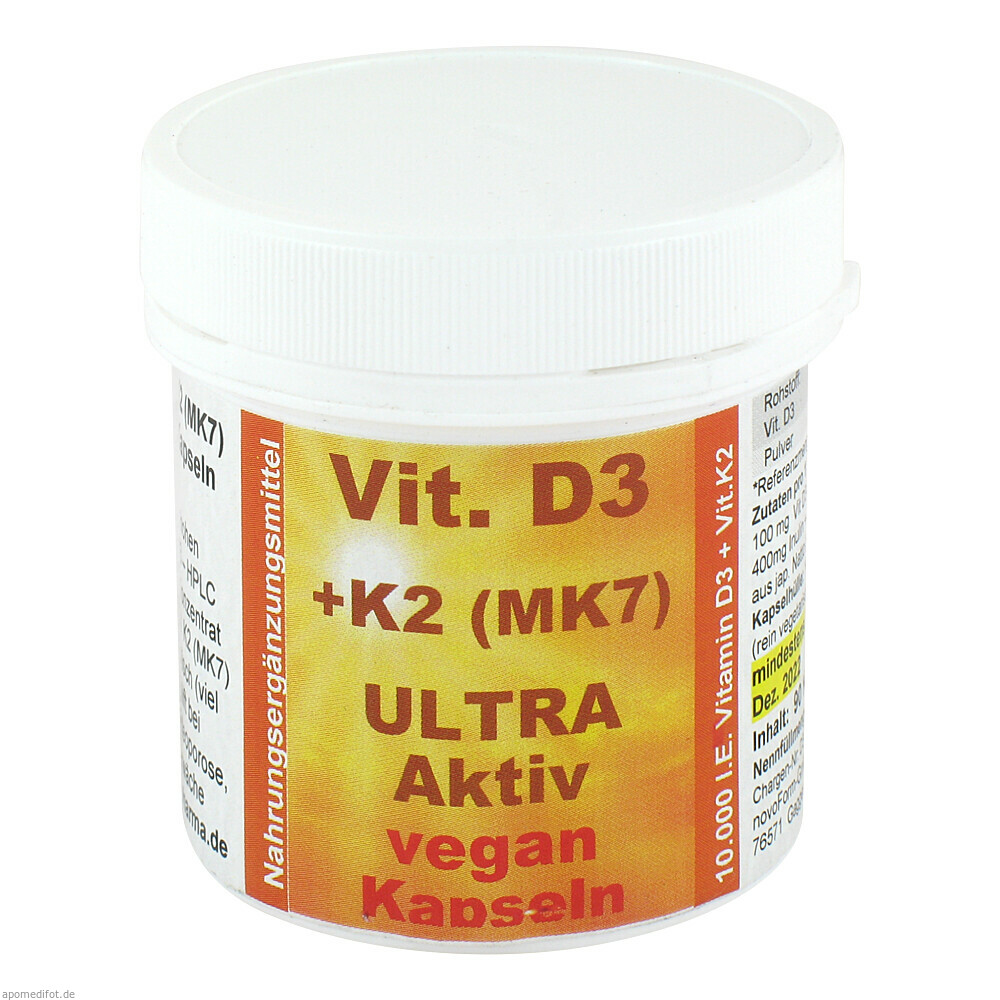 Vit.D3+K2 Ultra Aktiv 10000 I.E.