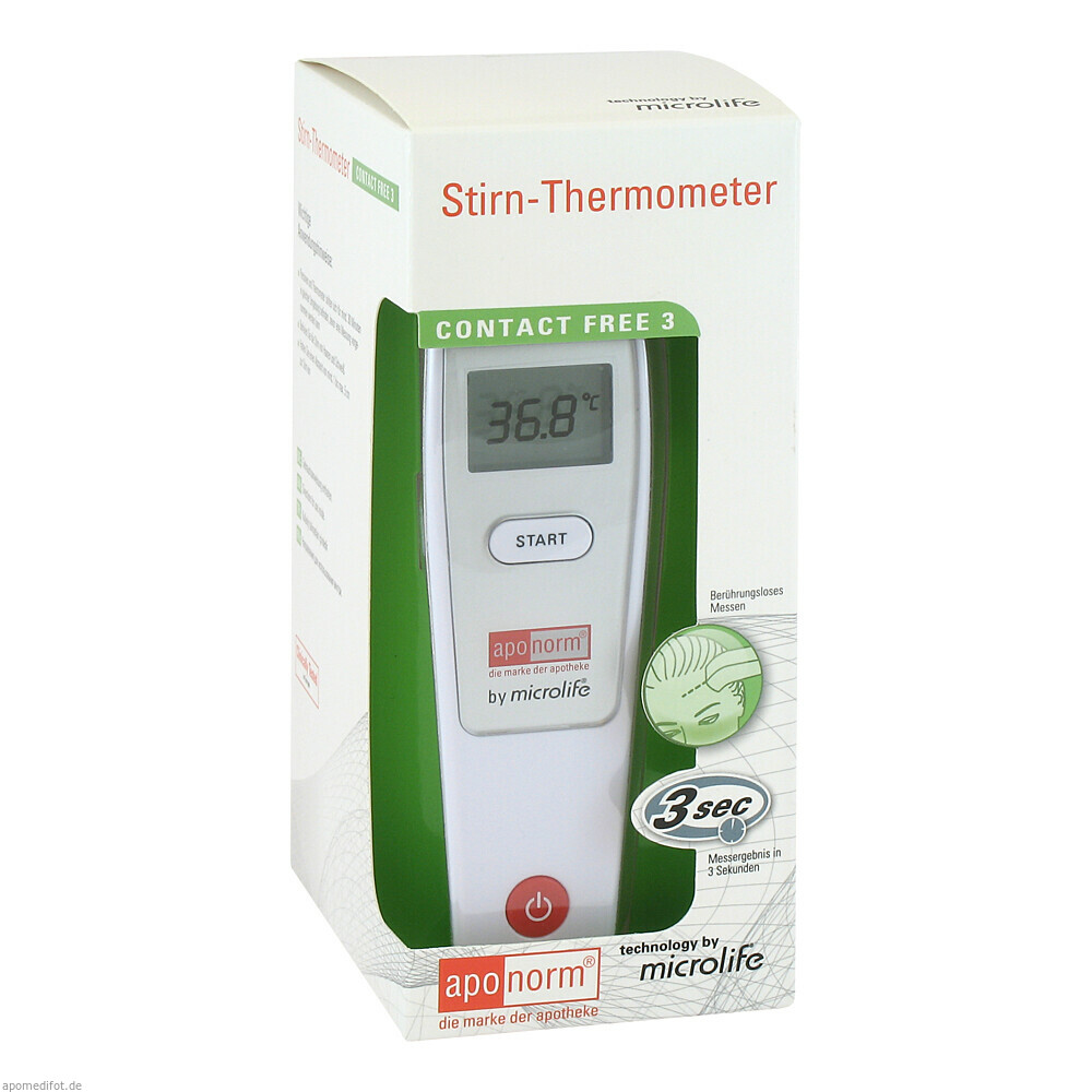 APONORM Fieberthermometer Stirn Contact-Free 3