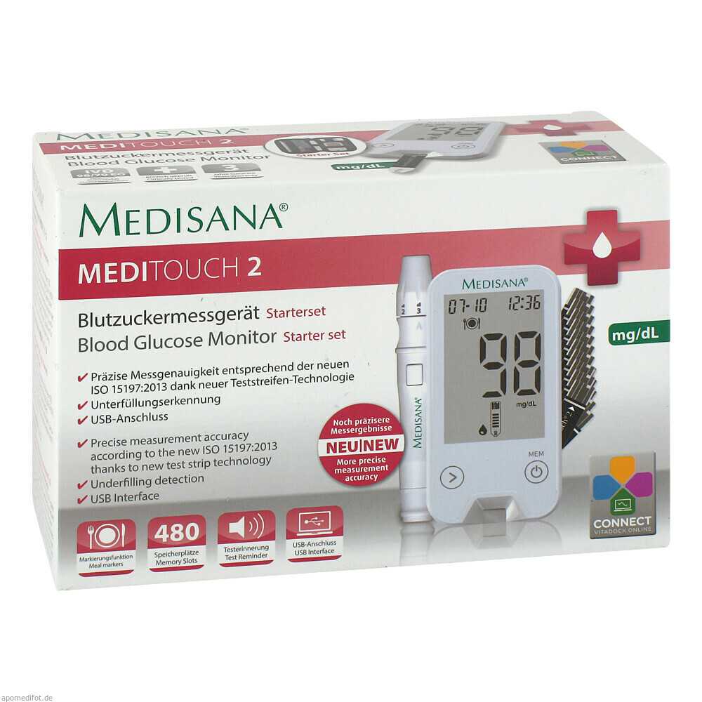 Medisana Meditouch 2mg/dl Starterset