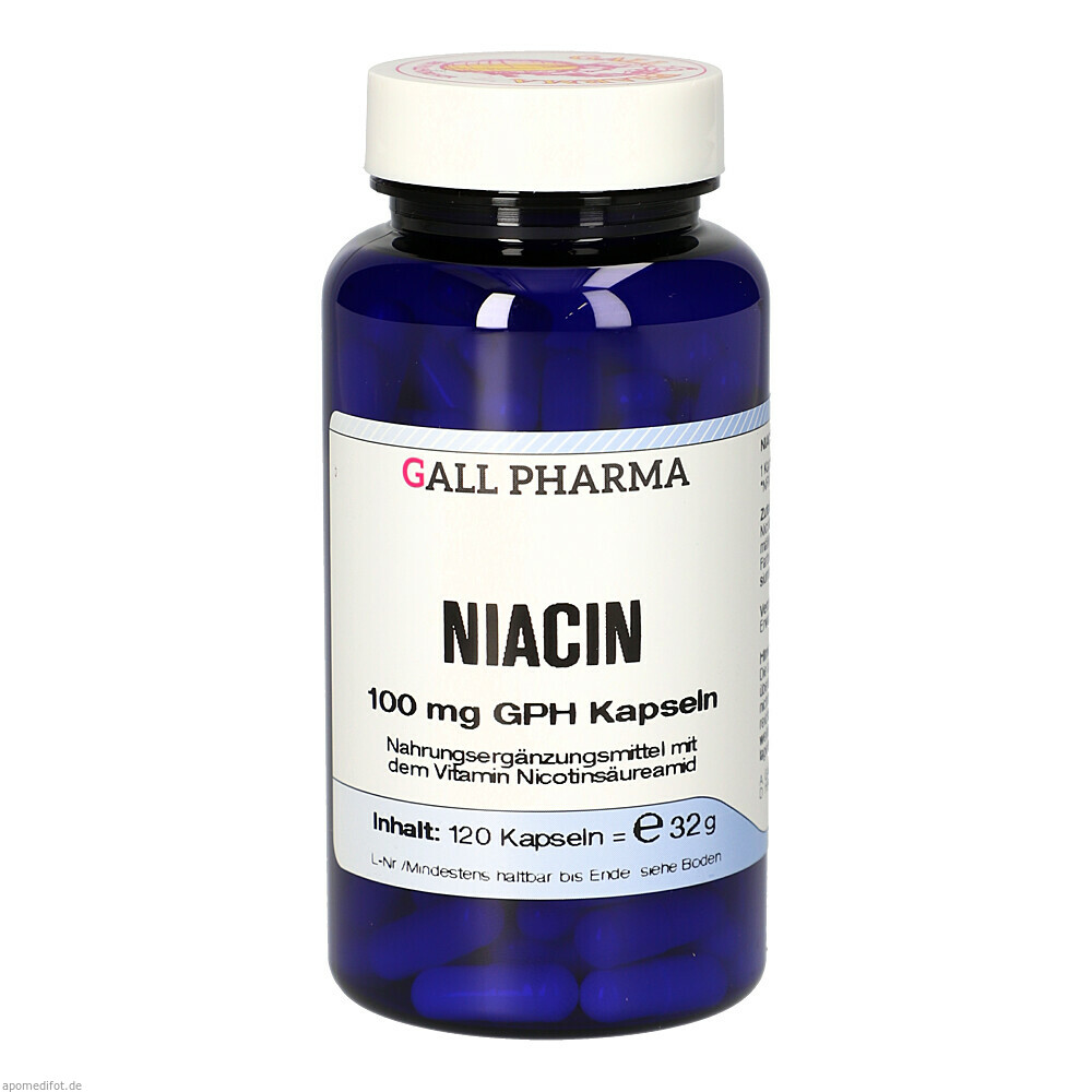 Niacin 100 mg GPH Kapseln