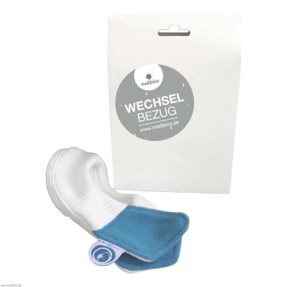 Medibino - Bezug einzeln blau
