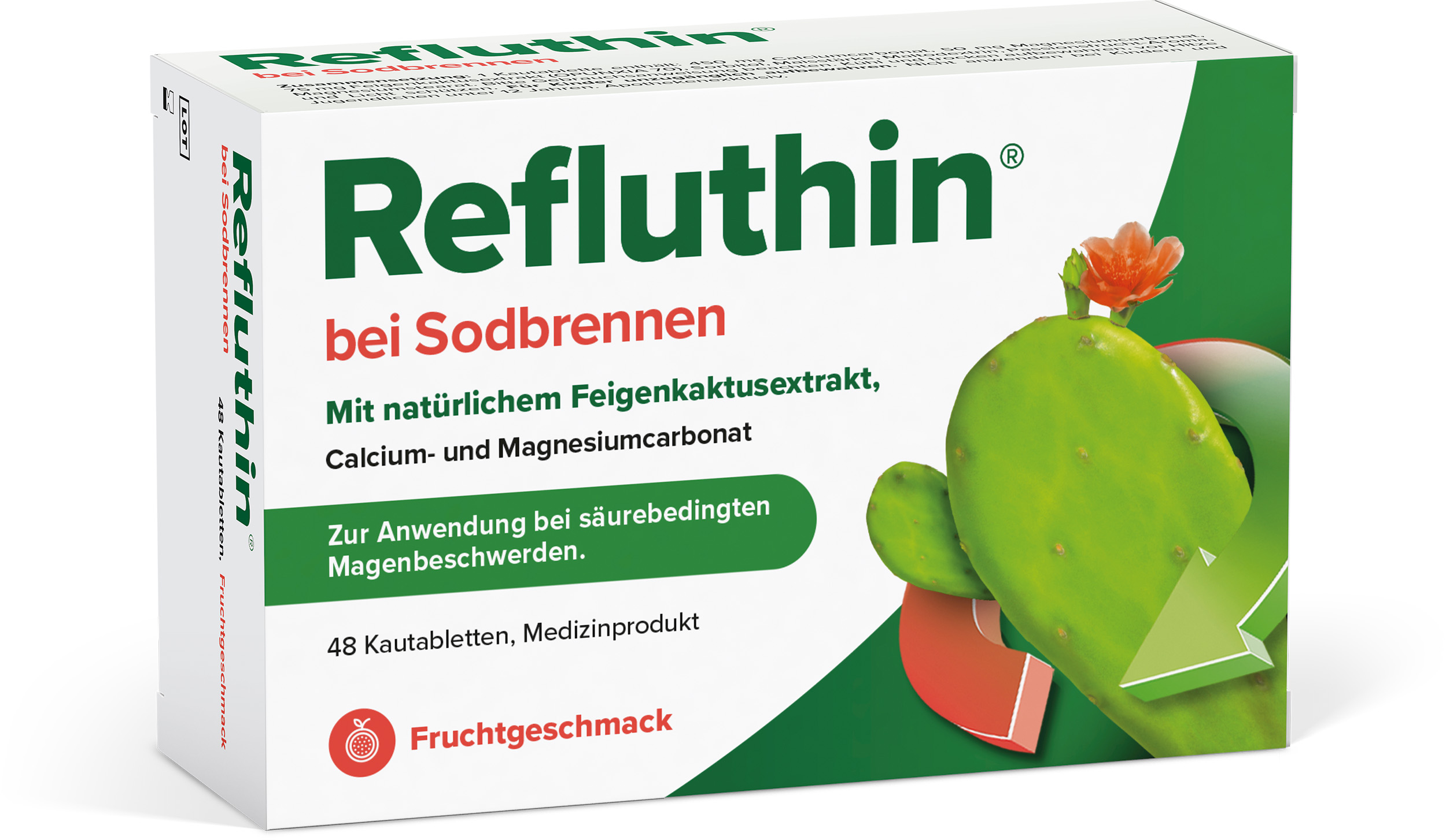 Refluthin bei Sodbrennen Kautabletten Frucht