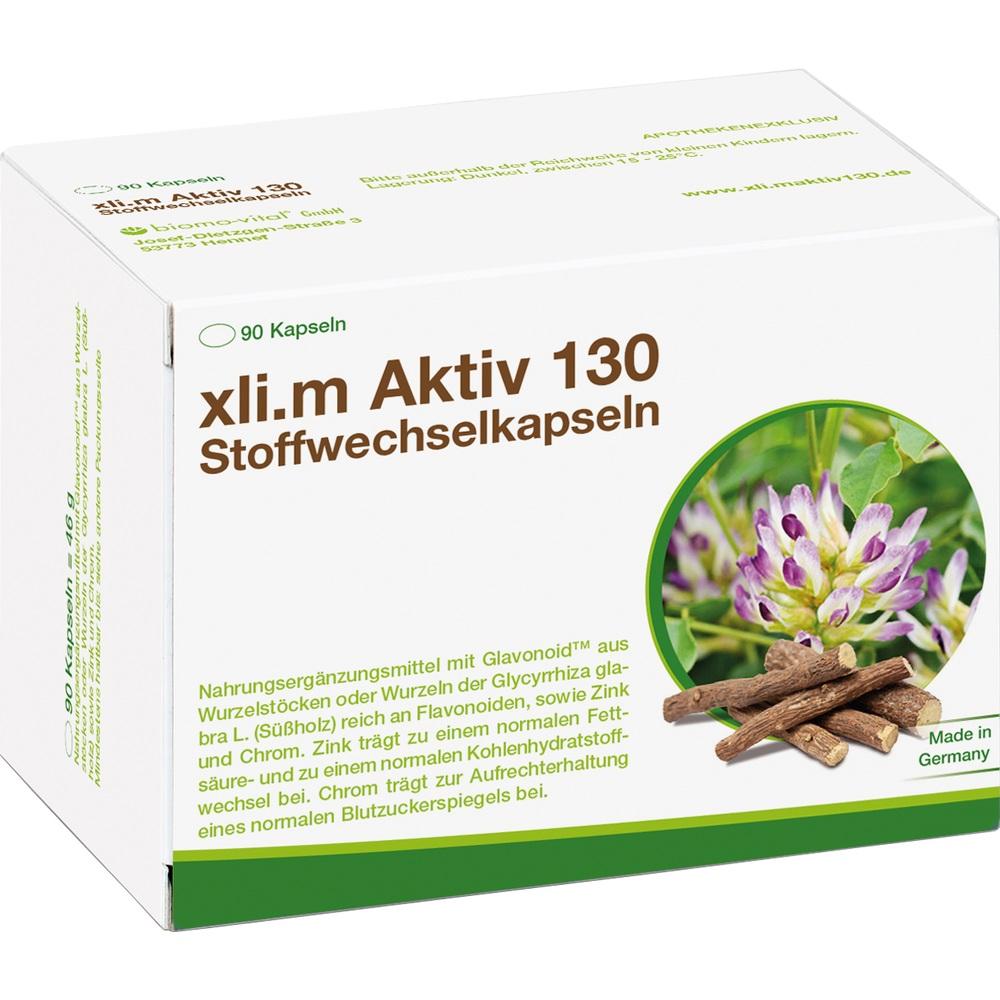 xli.m Aktiv 130 Stoffwechselkapseln