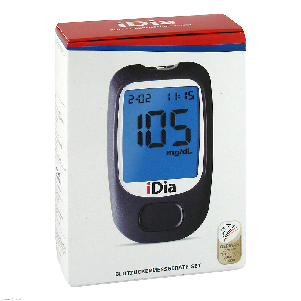 iDia IME-DC Blutzuckermessgerät-Set mg/dl