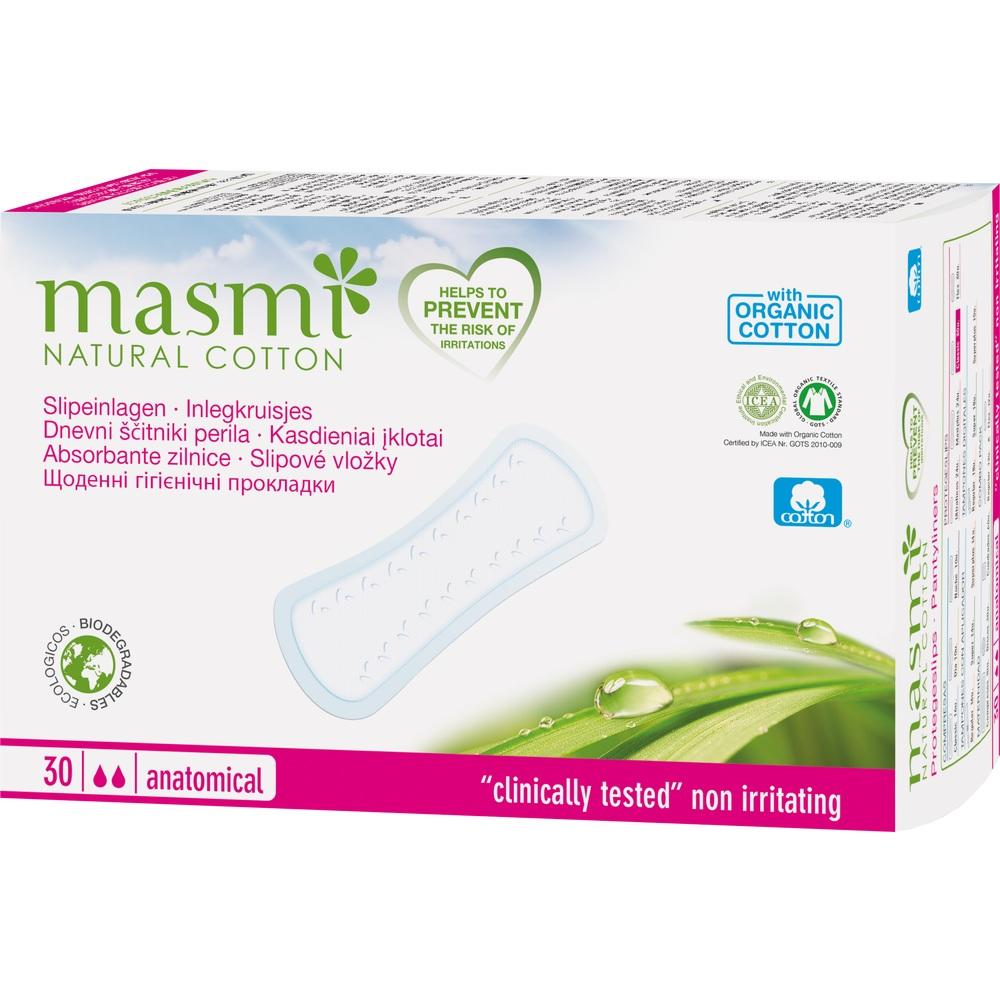 Bio Slipeinlagen Classic 100% Bio Baumwolle MASMI