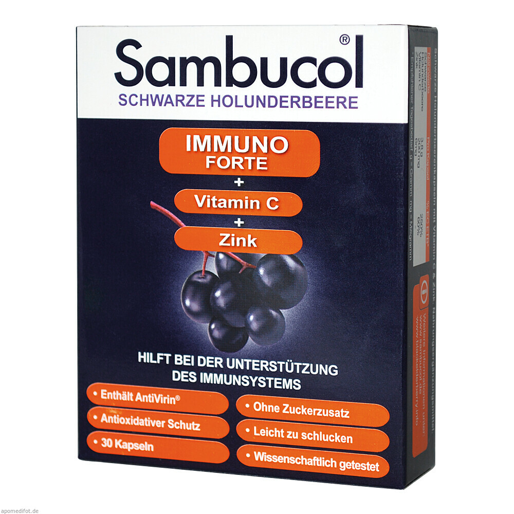 SAMBUCOL Immuno Forte Kapseln