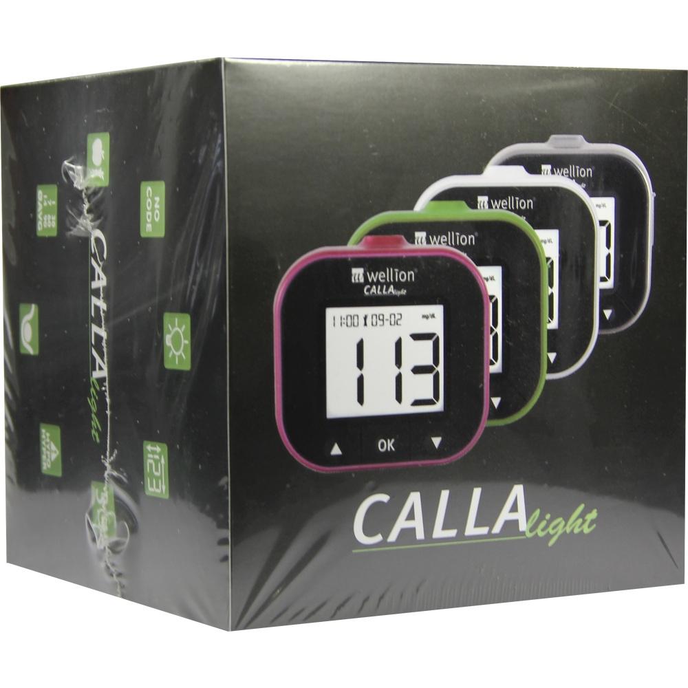 Wellion CALLA light Blutzuckermg. Set mg/dl weiß
