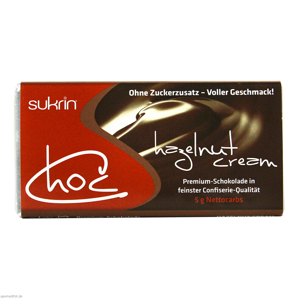 SUKRIN Choc Hazelnut Cream zuckerfrei laktosefrei