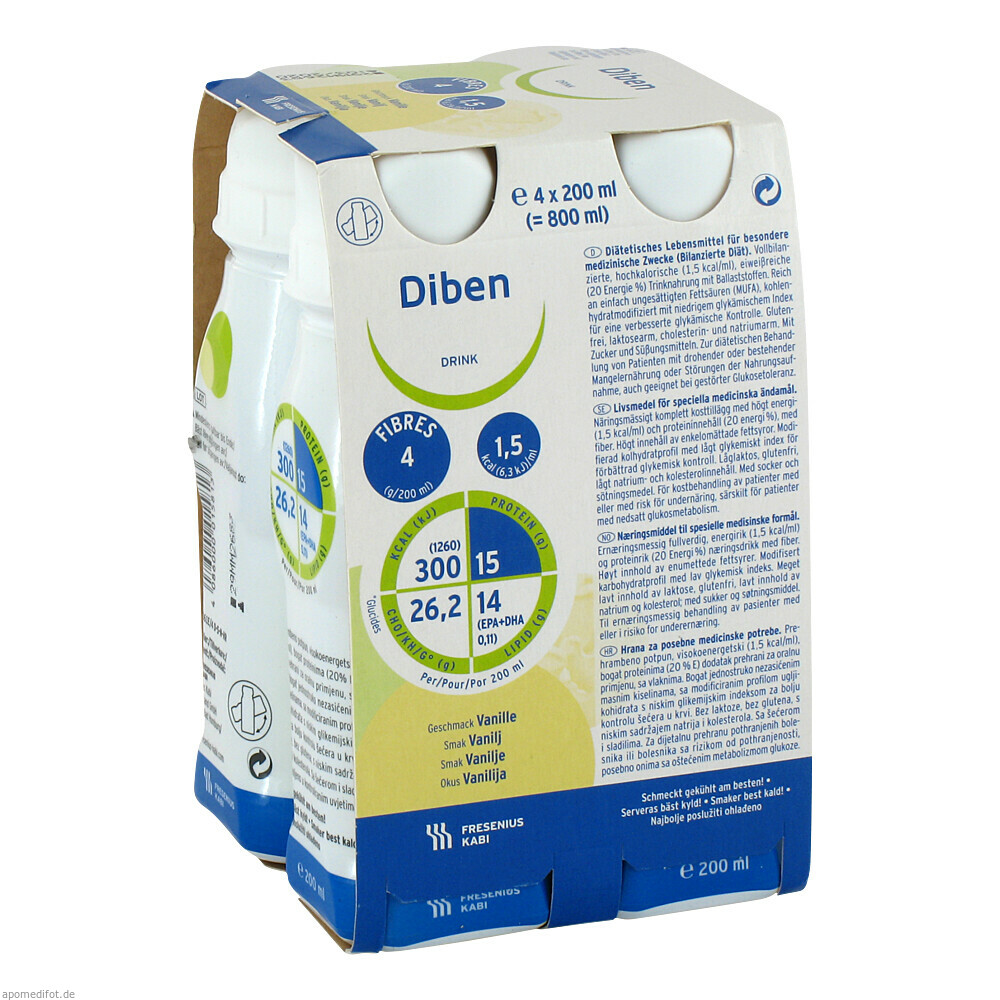 Fresubin DIBEN DRINK Vanille 1.5kcal