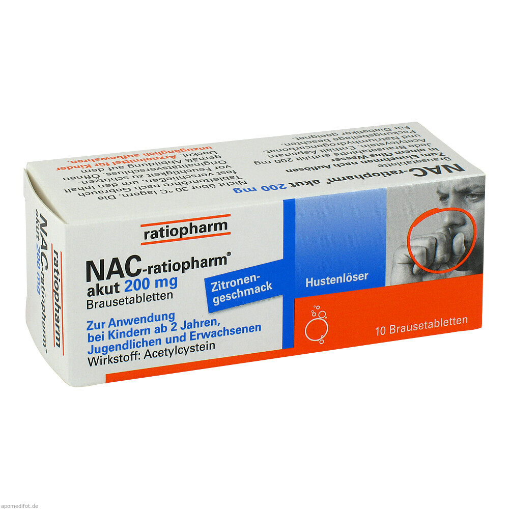 NAC-ratiopharm akut 200mg Hustenlöser