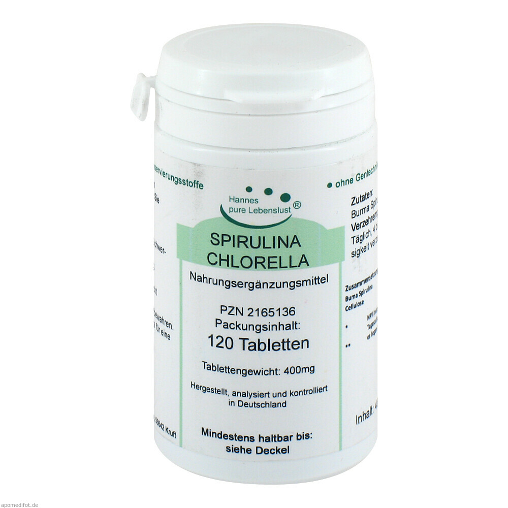 Spirulina/Chlorella Tabletten