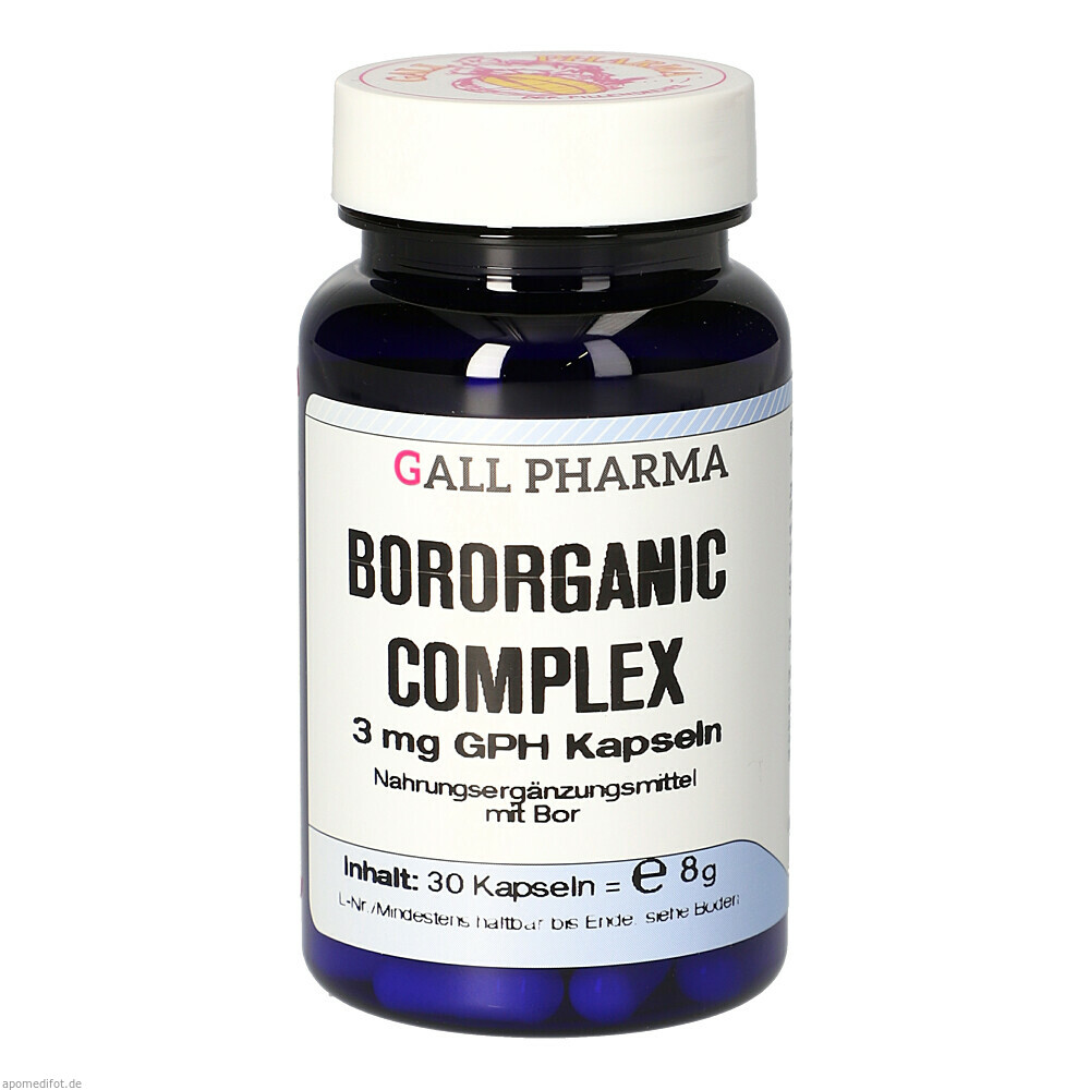 Bororganic complex 3MG GPH Kapseln