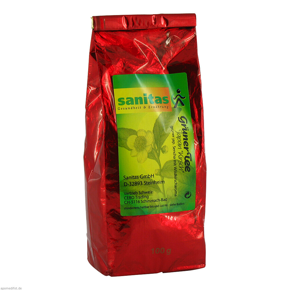Grüner Tee-Japan Kirsch