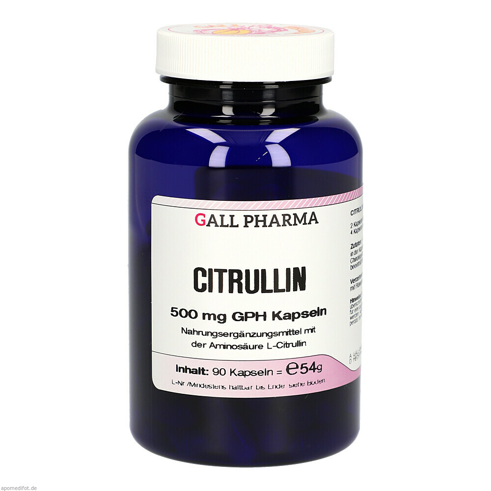 Citrullin 500mg GPH Kapseln