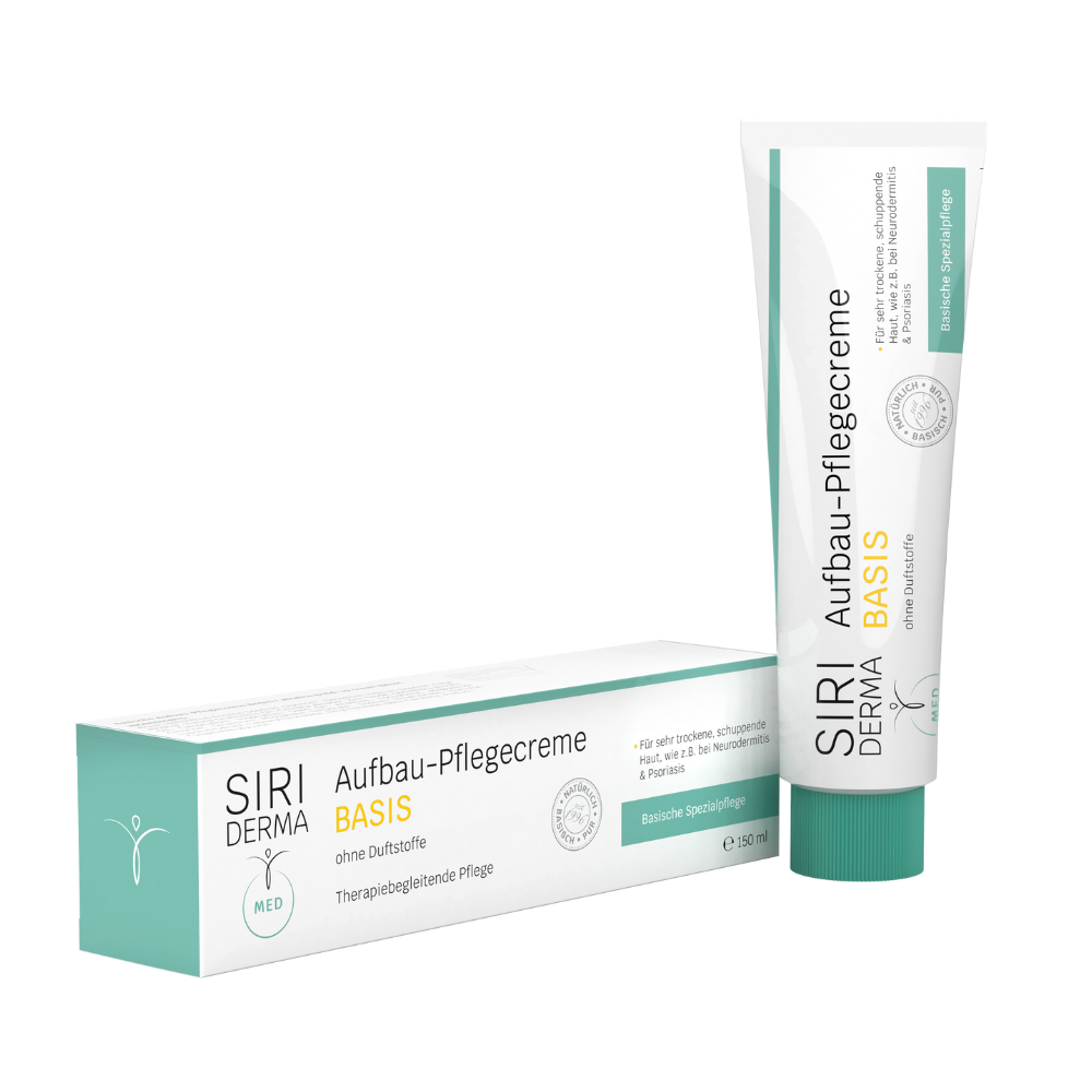 SIRIDERMA Aufbau-Pflegecreme BASIS ohne Duftstoffe