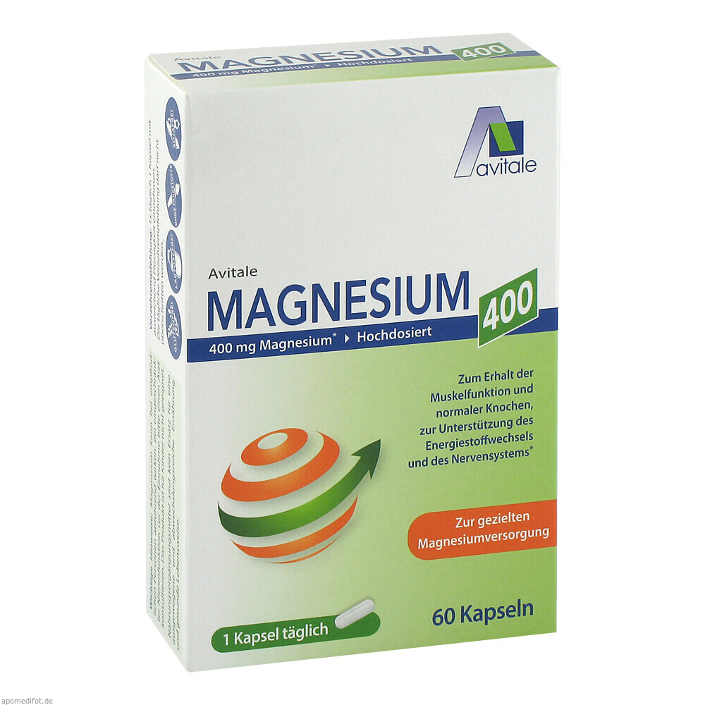 Magnesium 400mg Kapseln