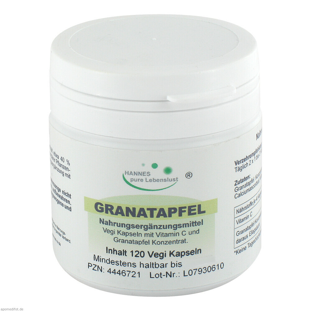 Granatapfel Konzentrat 40% Vegi Kapseln