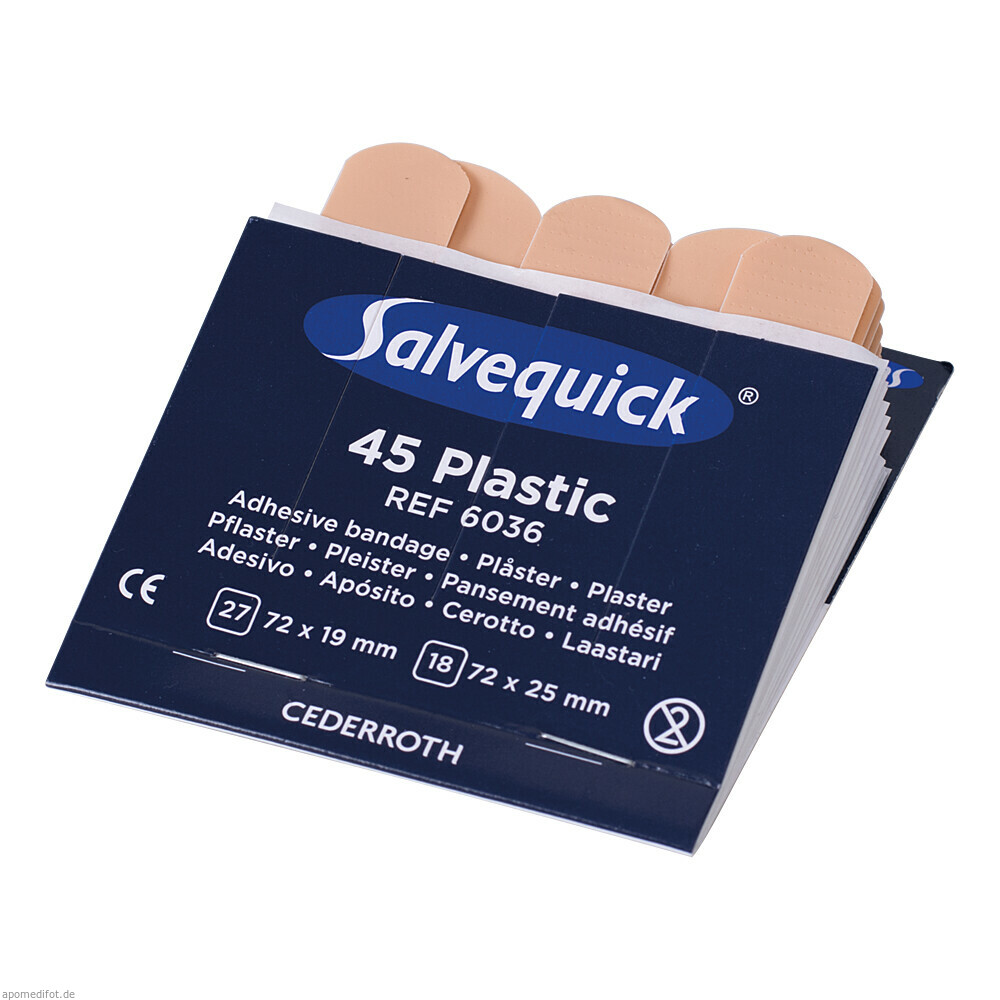 SALVEQUICK Pflasterstrips wasserabweisend