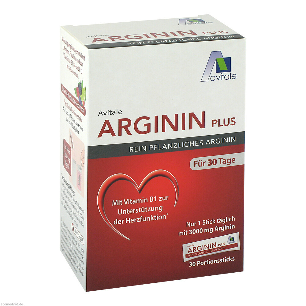 Arginin Plus Vitamin B1+B6+B12+Folsäure Sticks