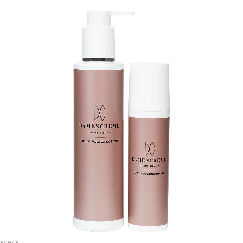 Damencreme Intim Pflegeset Creme 75 ml+Lot. 200 ml