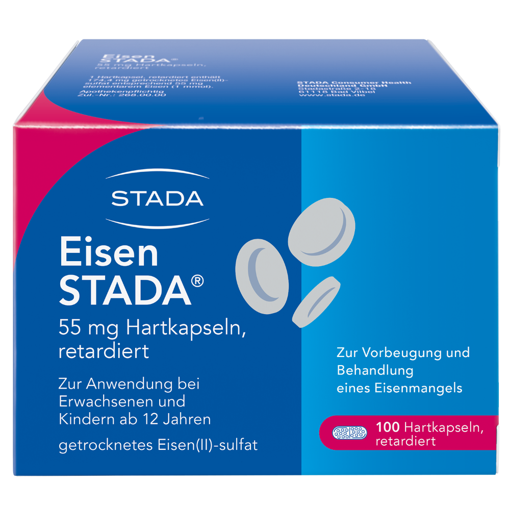 Eisen STADA 55 mg Hartkapseln retardiert