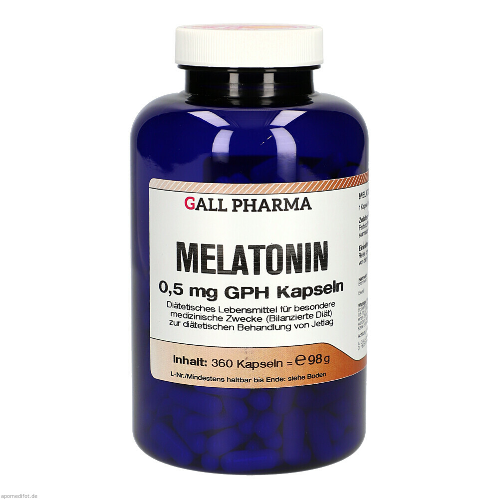 Melatonin 0.5mg GPH Kapseln