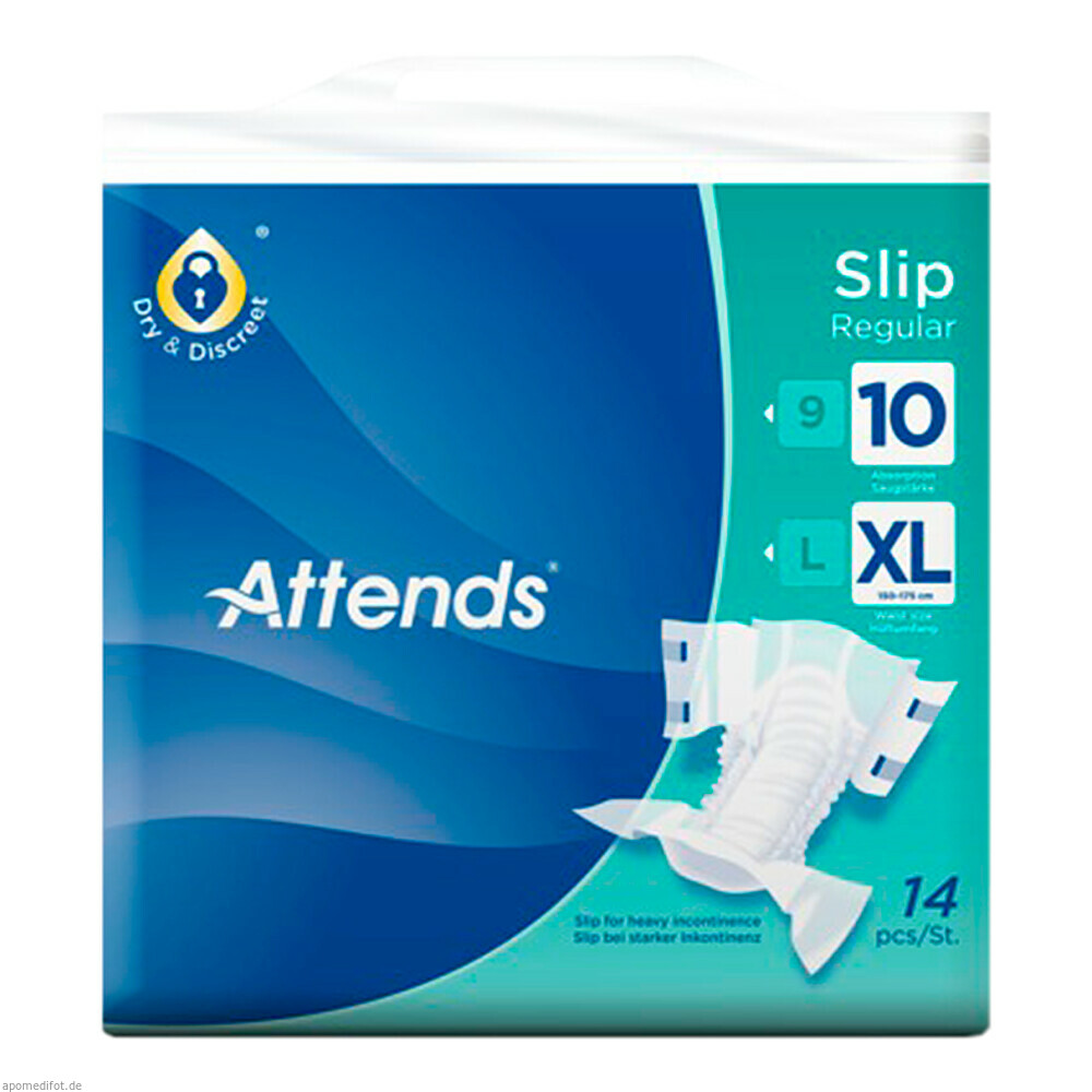 Attends Slip Regular 10 XL
