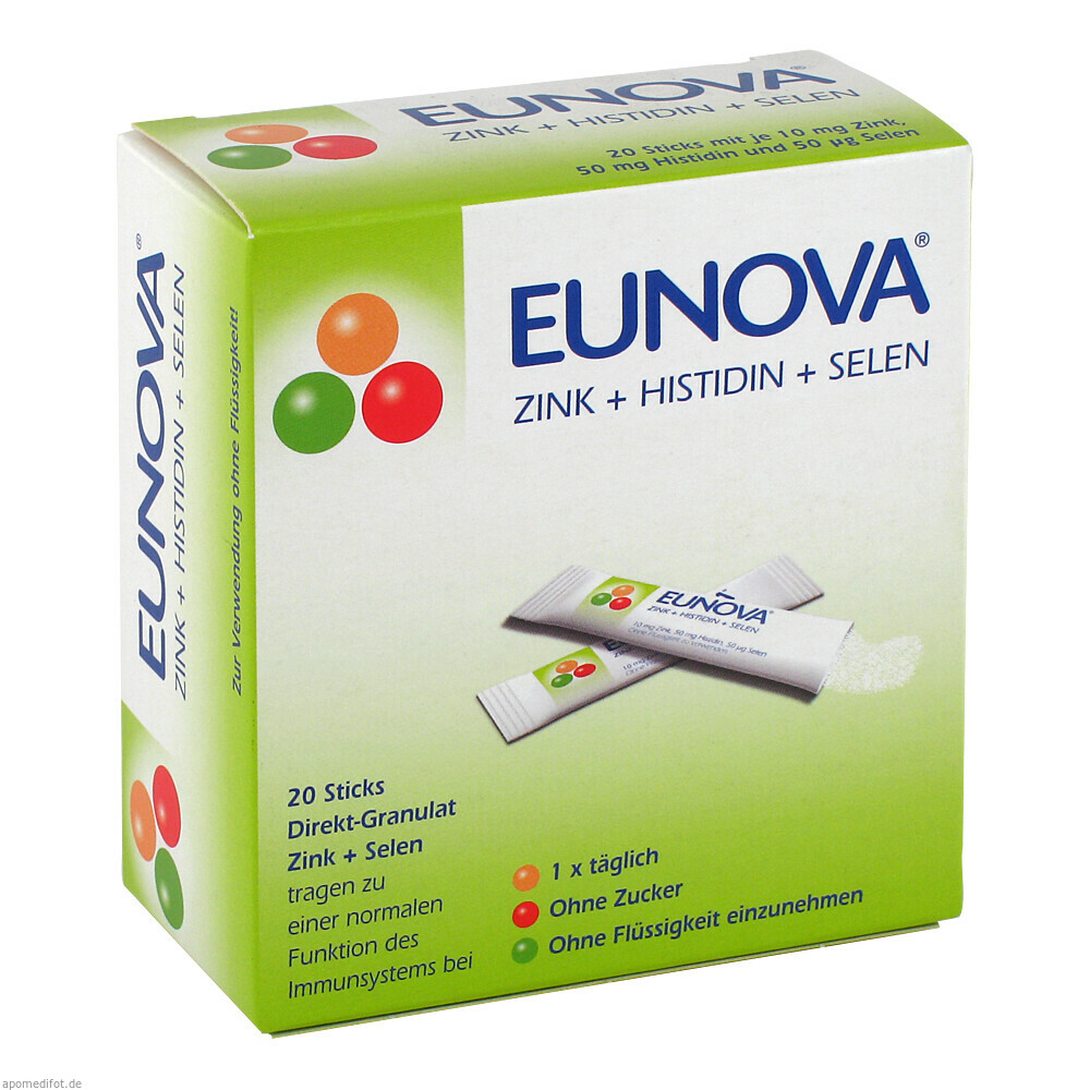 EUNOVA Zink+Histidin+Selen