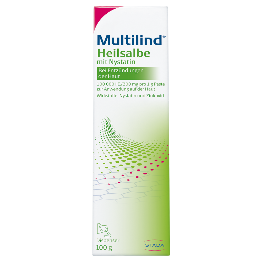 MULTILIND Heilsalbe mit Nystatin u. Zinkoxid