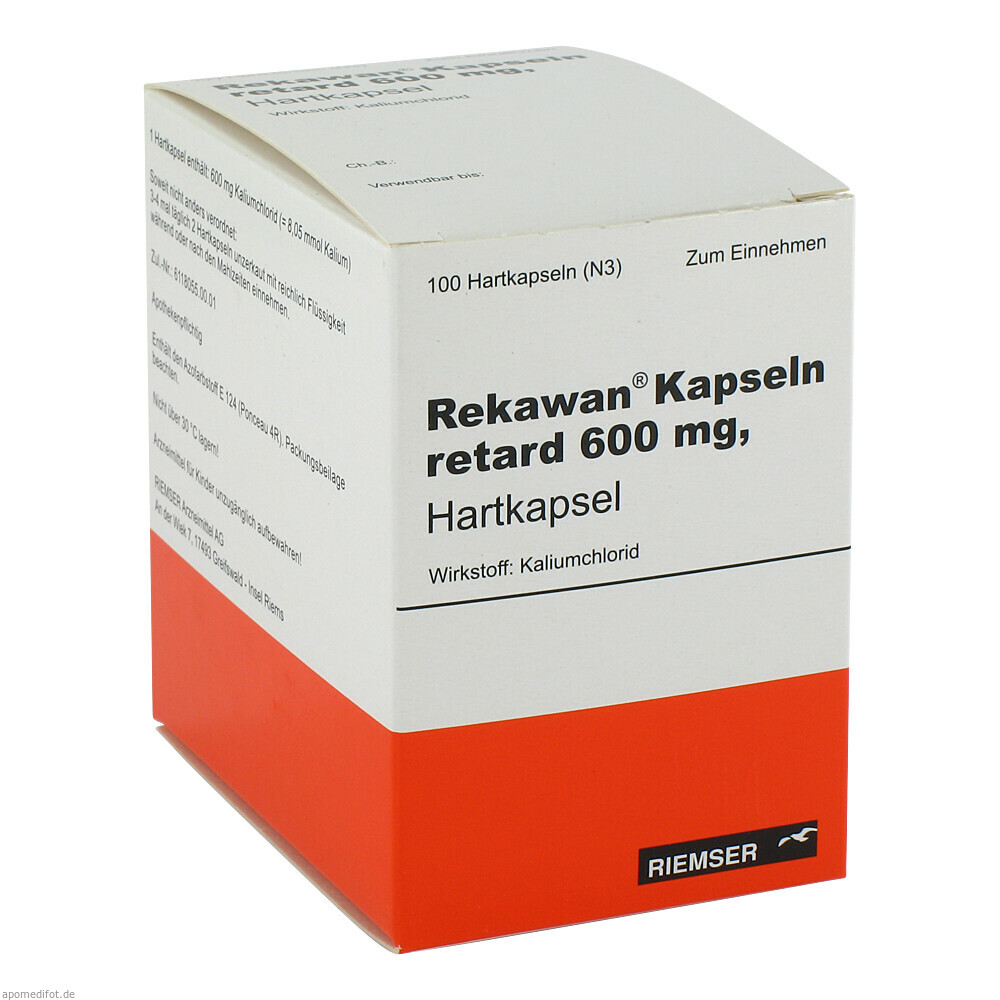 Rekawan Kapseln retard 600mg