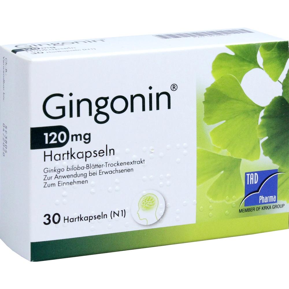 Gingonin 120mg Hartkapseln