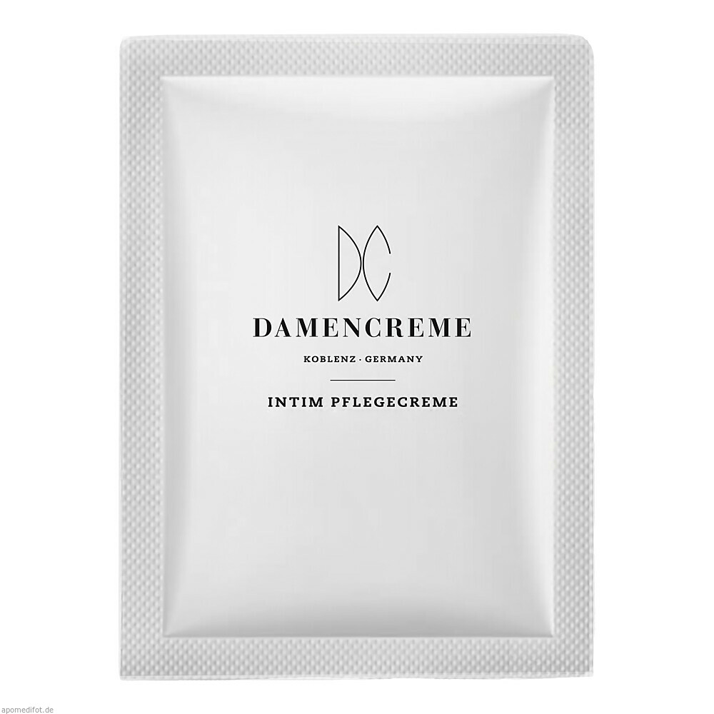 Damencreme Intim Pflegecreme Sachet