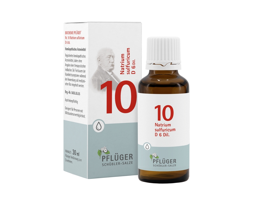 Biochemie Pflüger Nr. 10 Natrium sulfuricum D 6