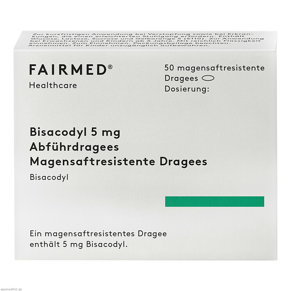 Bisacodyl apo-rot 5mg Abführdragees