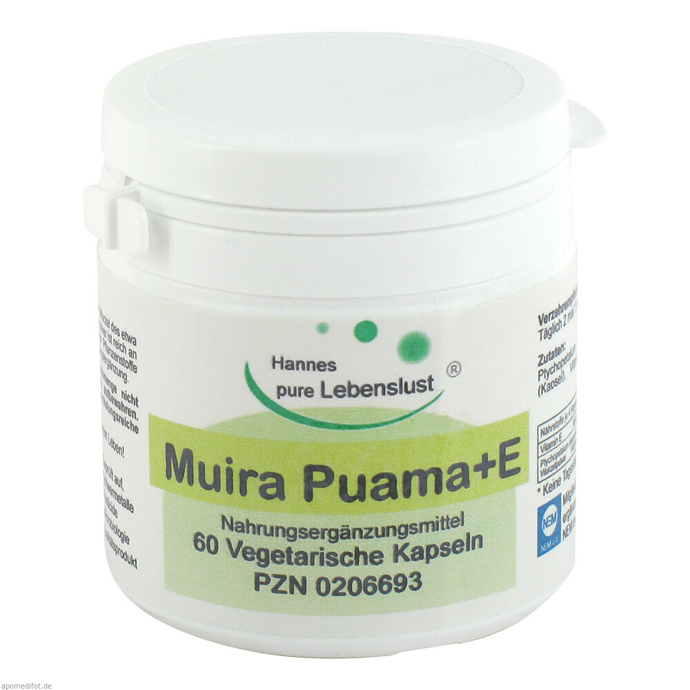 Muira Puama 500 Vegi Kapseln