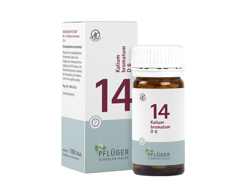 Biochemie Pflüger Nr. 14 Kalium bromatum D 6