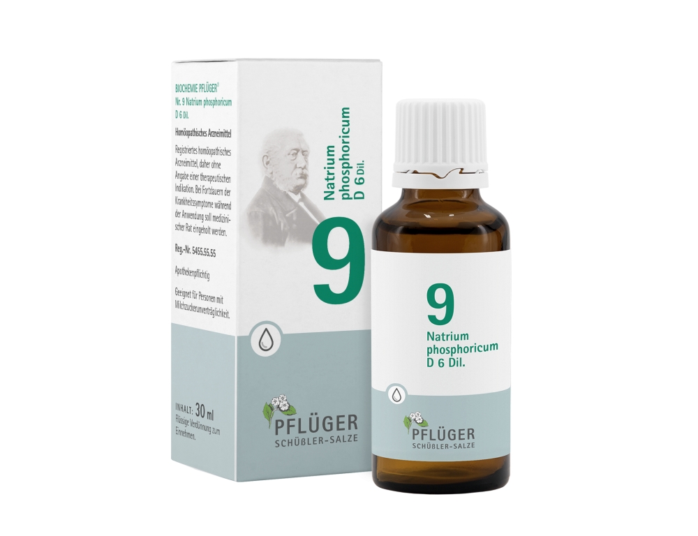 Biochemie Pflüger Nr. 9 Natrium phosphoricum D 6