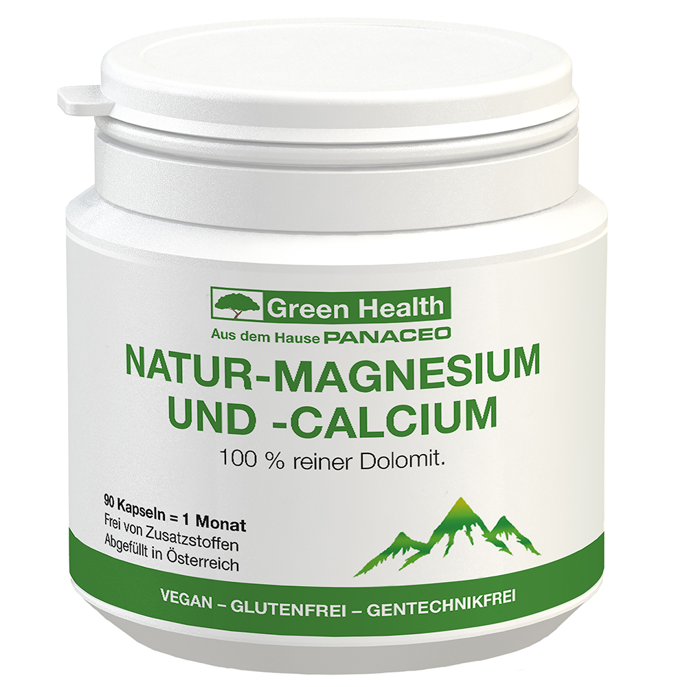 Panaceo Green Health Natur-Magnesium und -Calcium