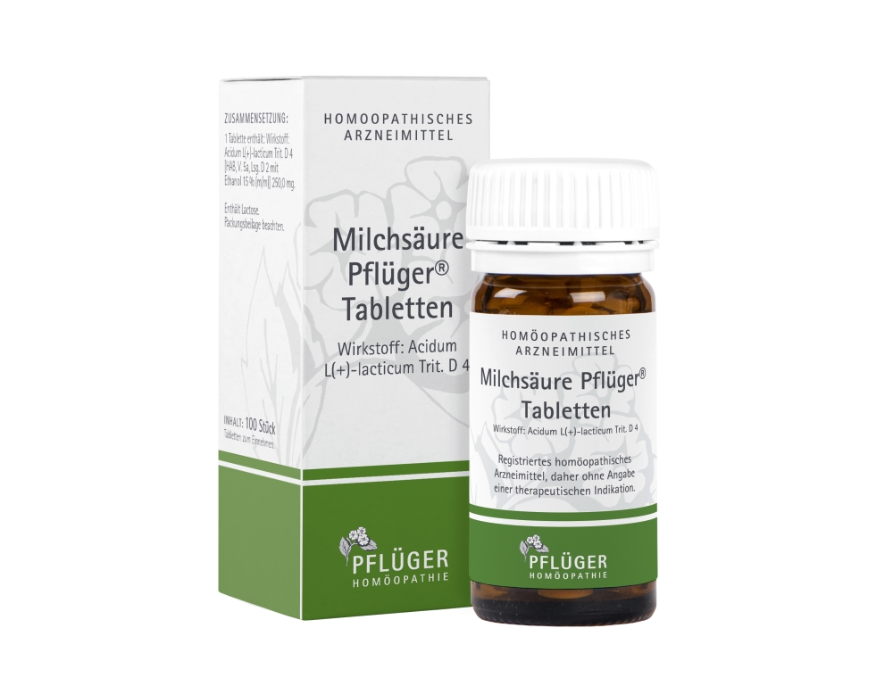 Milchsäure Pflüger Tabletten