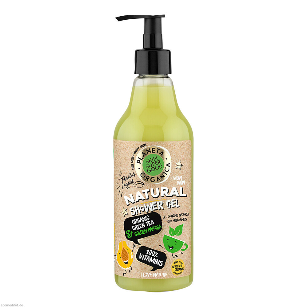 Planeta Organica Natural Duschgel 100% Vitamine
